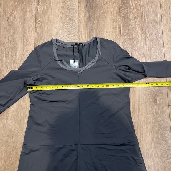 MADO ET LES AUTRES Women's Long Sleeve Fancy Tunic Dress Size 5 In Gray - Picture 3 of 8